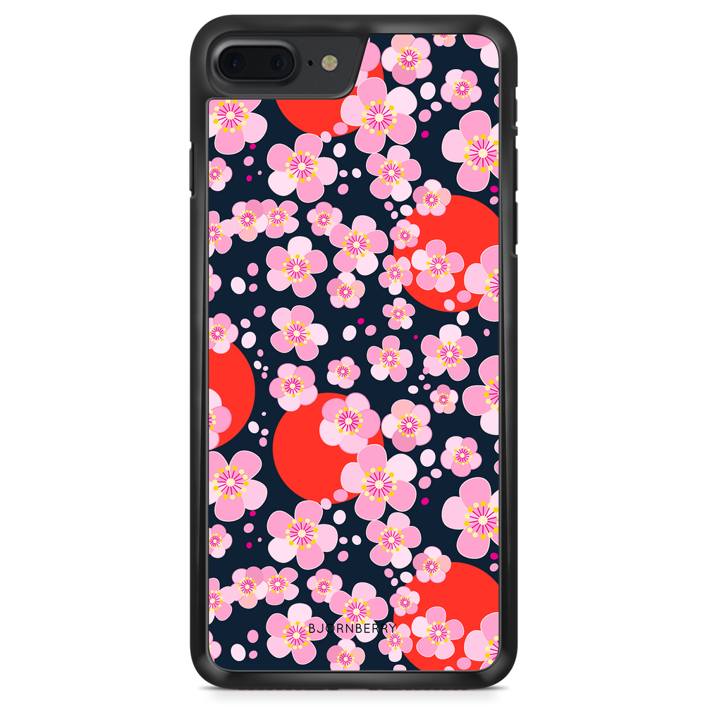 iPhone 8 Plus Case - Japanese Flowers