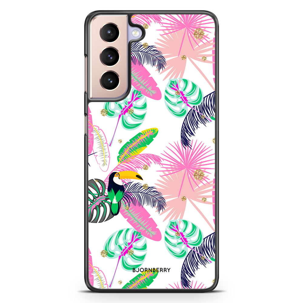 Samsung Galaxy S21 Case - Tropical Pattern