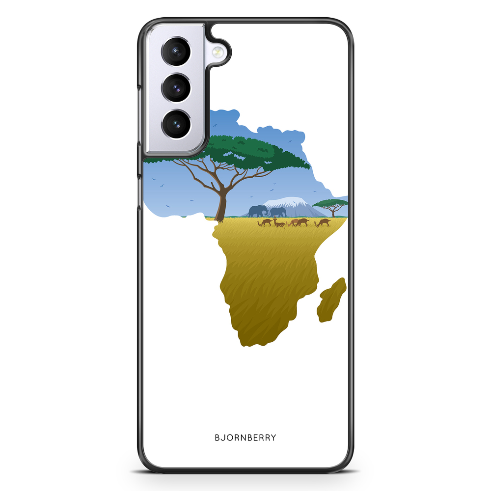 Samsung Galaxy S21 Plus Case - Africa White