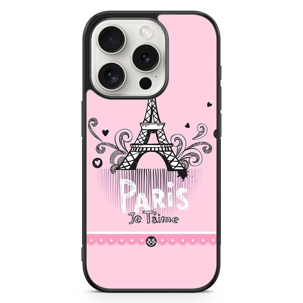 iPhone 15 Pro Case - Paris je taime