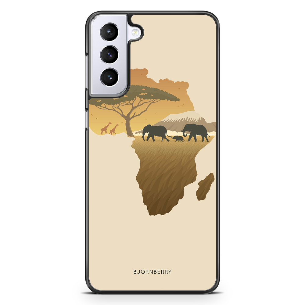 Samsung Galaxy S21 Plus Case - Africa Brown