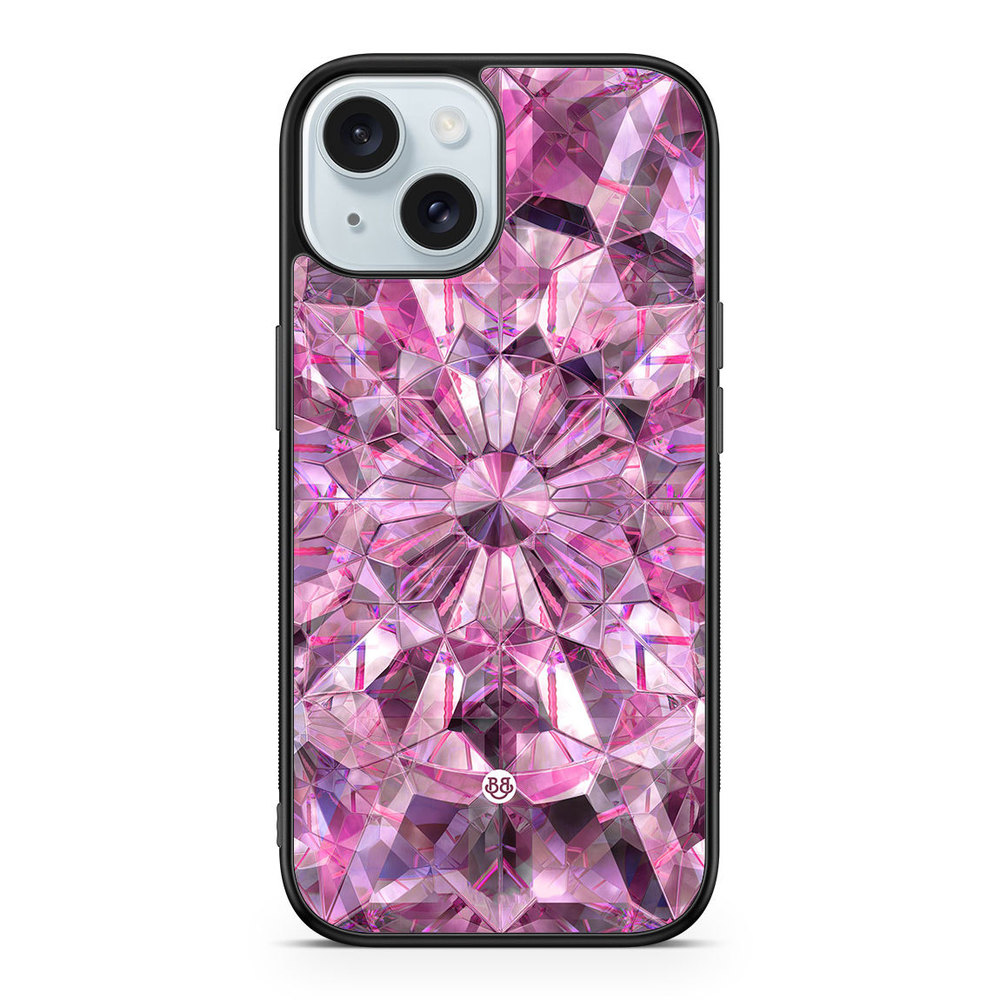 iPhone 15 Case - Pink Crystals