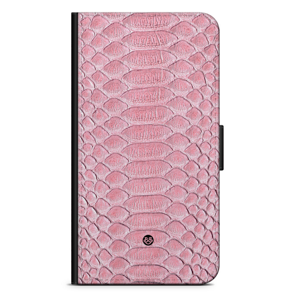 Huawei P20 Wallet Case - Salmon Snake