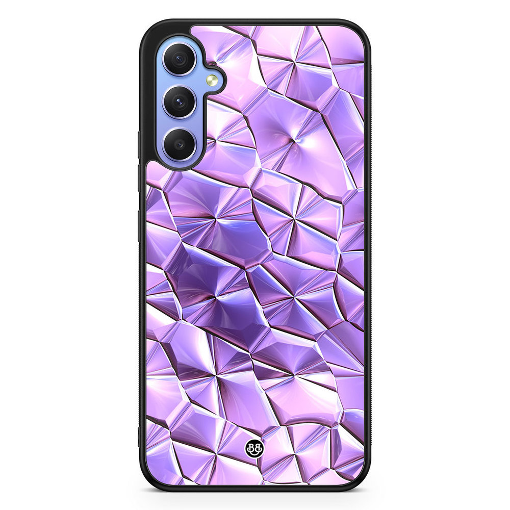 Samsung Galaxy A34 5G Case - Purple Crystal