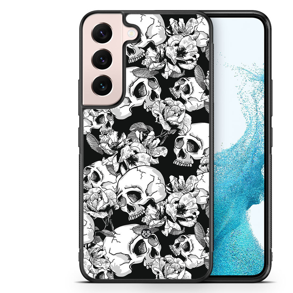 Samsung Galaxy S23 5G Case - Skull & Roses
