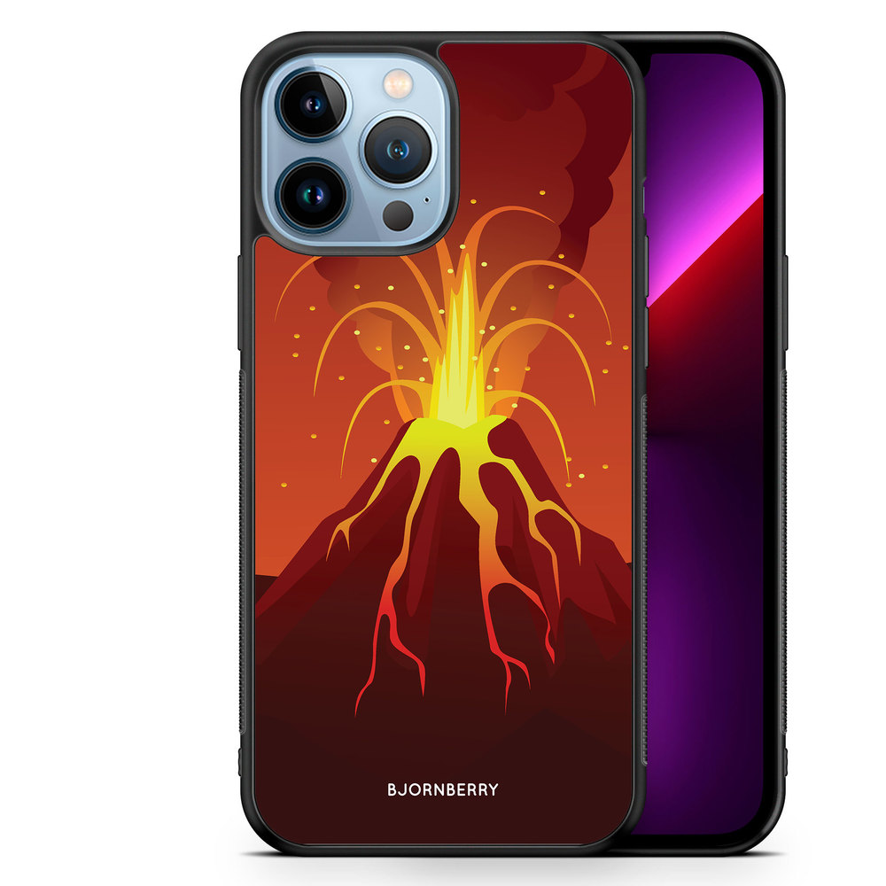 iPhone 13 Pro Max Case - Cartoon Vulcano