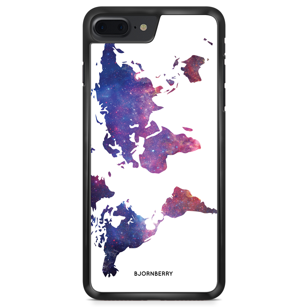 iPhone 8 Plus Case - World Map Space