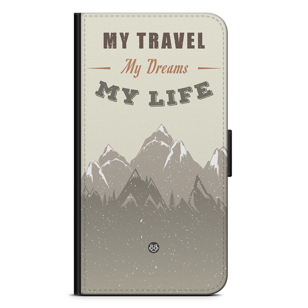 iPhone 14 Pro Wallet Case - My Travels, My Life