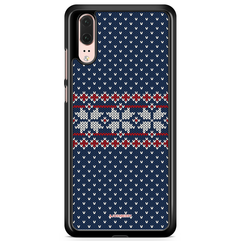 Huawei P20 Case - Knitted Xmas