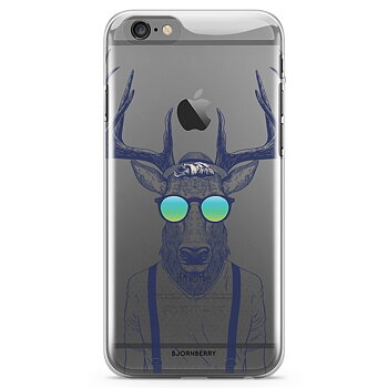 iPhone 6/6s TPU Case - Hipster Deer