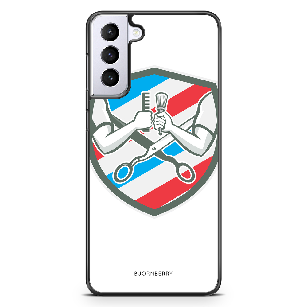 Samsung Galaxy S21 Plus Case - Barber Logo