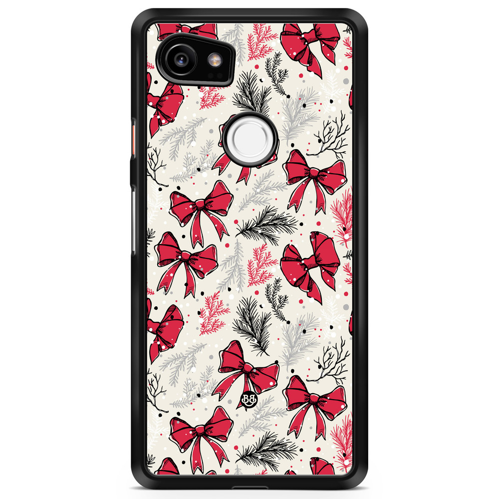 Google Pixel 2 XL Case - Christmas Bows