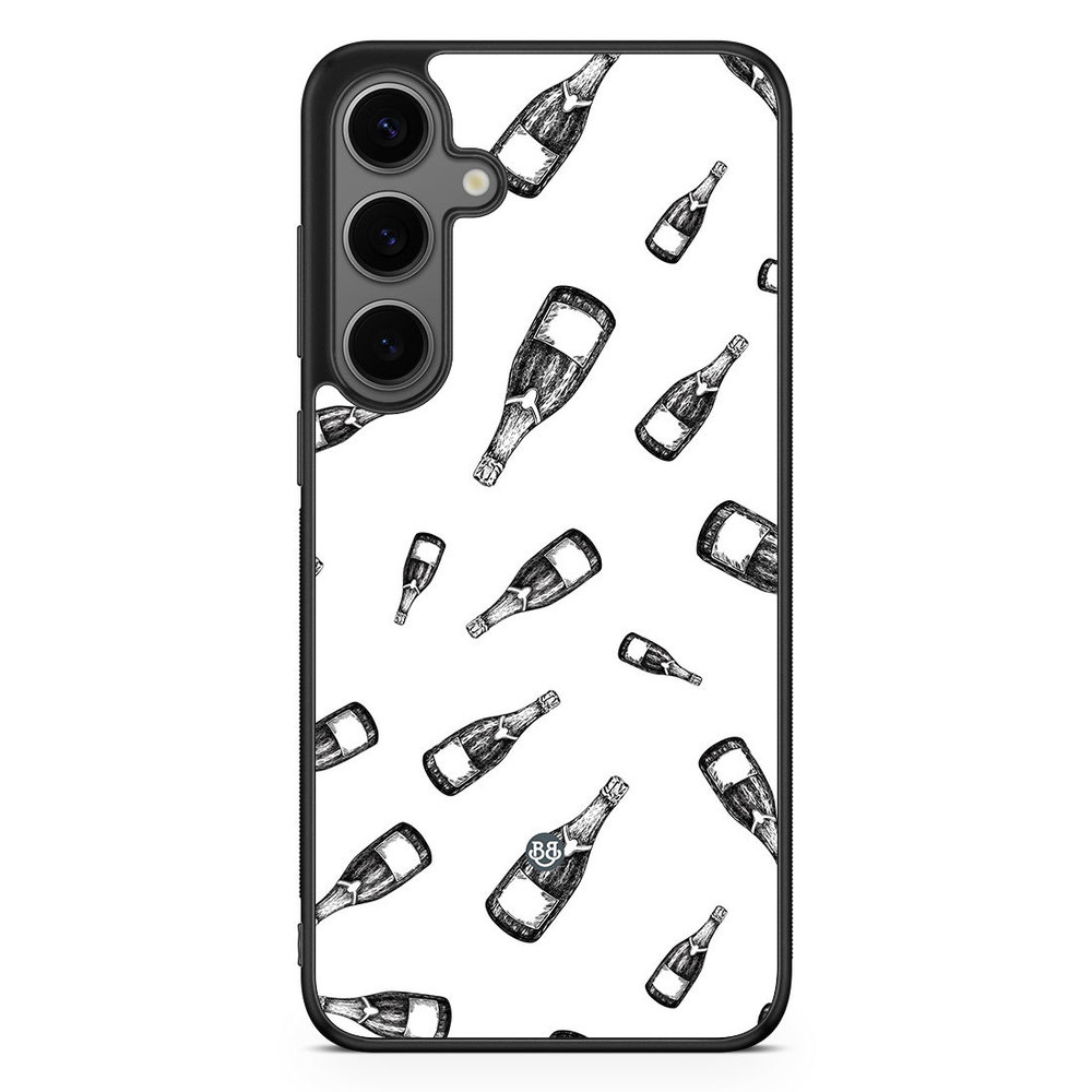 Samsung Galaxy S24 Plus Case - Champagne Pattern