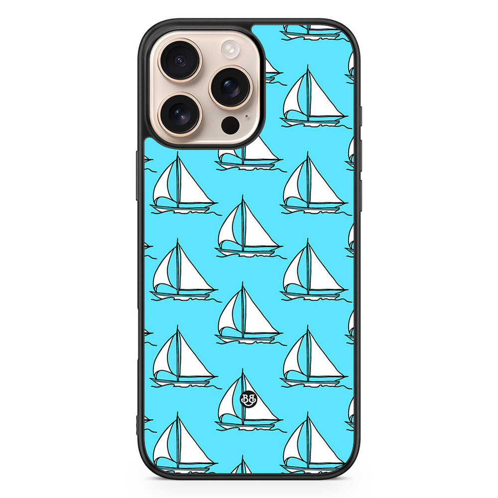 iPhone 16 Pro Max Case - Sailboats