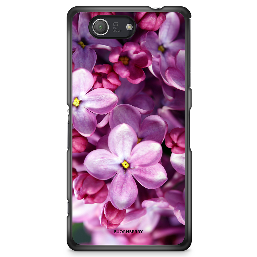 Sony Xperia Z3 Compact Case - Purple Spring Flower
