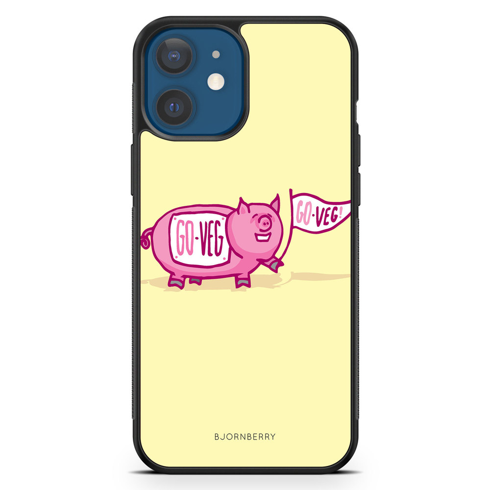 iPhone 12 Case - Pink Pig