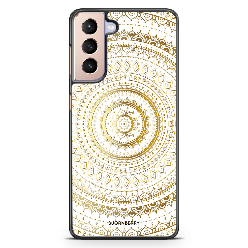 Samsung Galaxy S21 Case - Gold Mandala