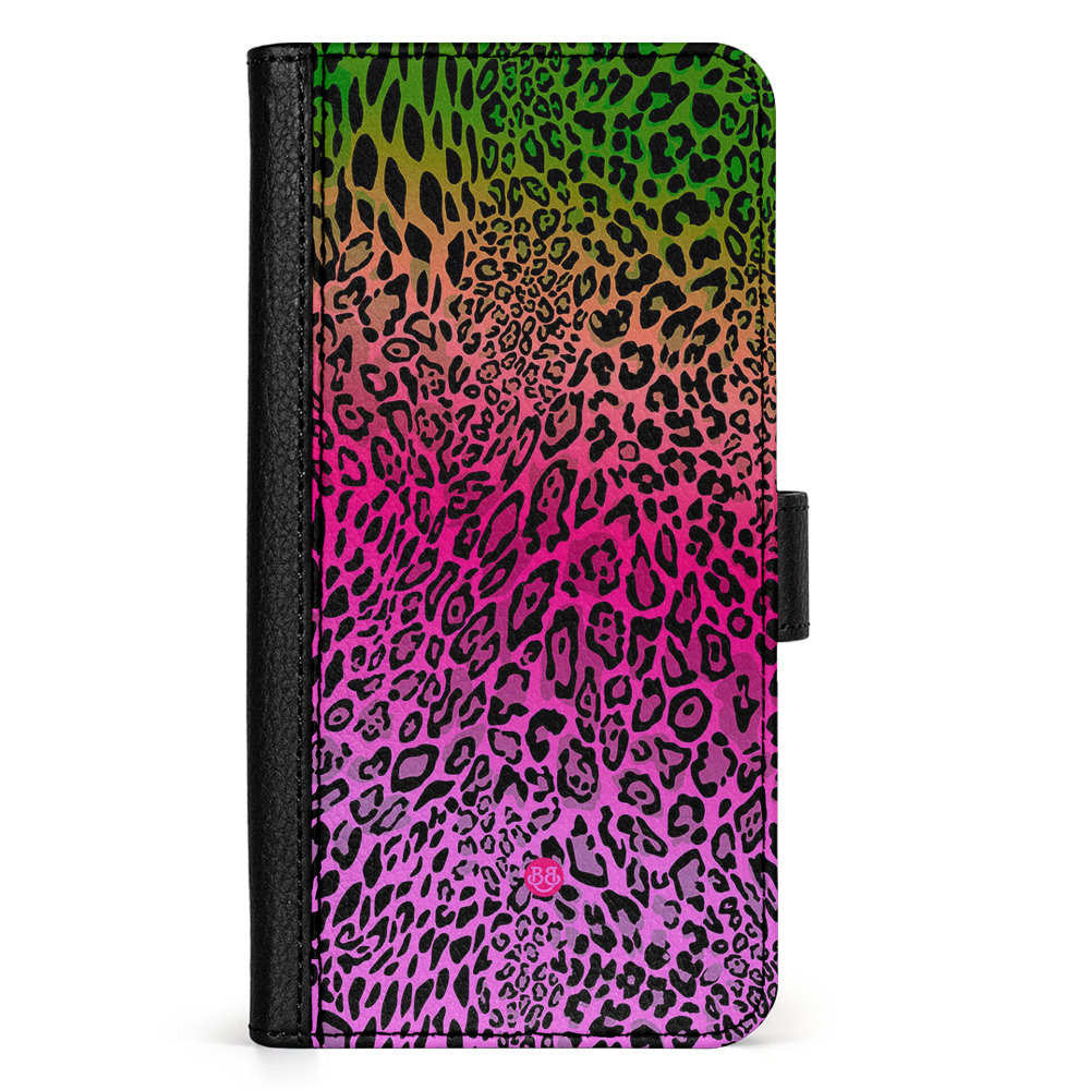 Samsung Galaxy A25 Wallet Case - Gradient Leopard