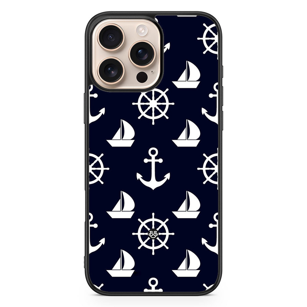 iPhone 16 Pro Max Case - Sailing pattern