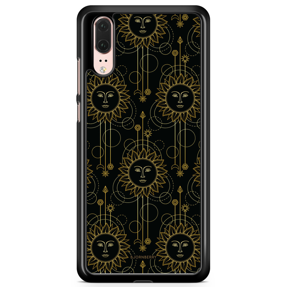 Huawei P20 Case - Gold Suns