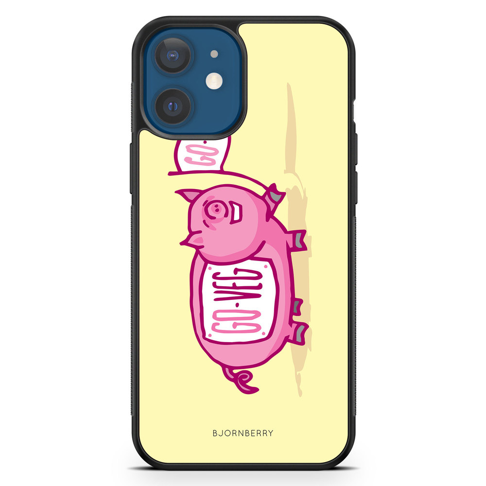 iPhone 12 Case - Pink Pig