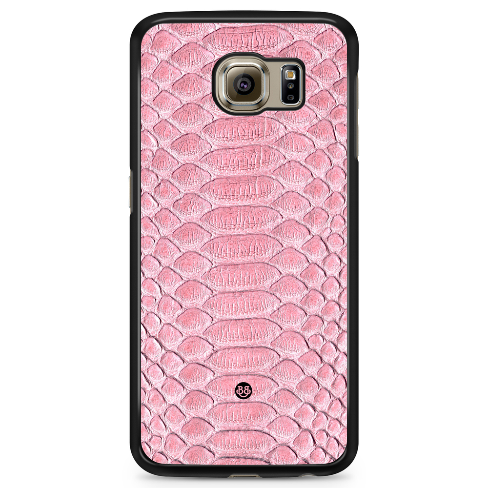 Samsung Galaxy S6 Edge Case - Salmon Snake