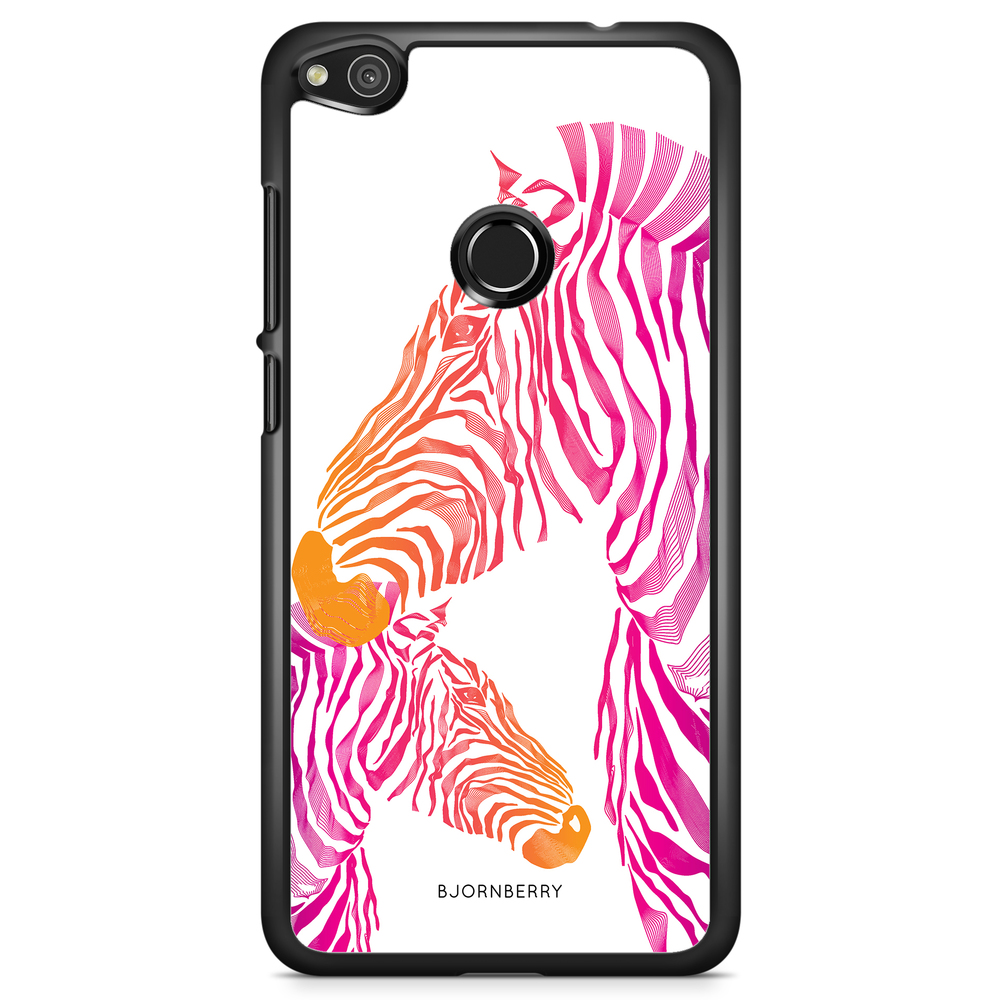 Huawei Honor 8 Lite Case - Pink Zebras