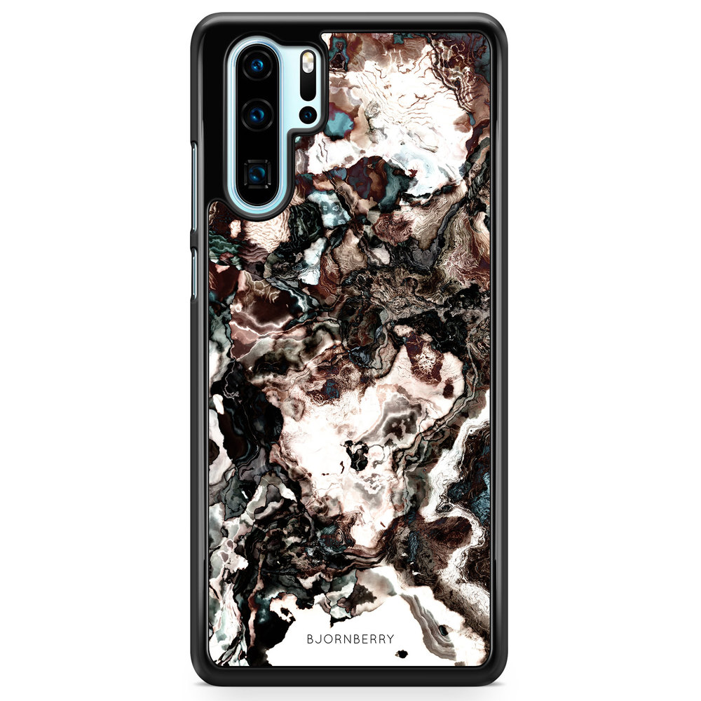 Huawei P30 Pro Case - Marble Brown