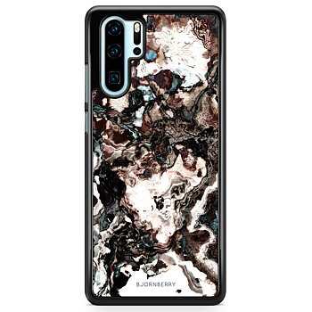 Huawei P30 Pro Skal - Brun Marmor