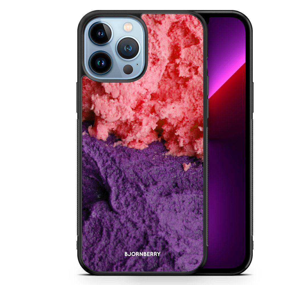 iPhone 13 Pro Max Case - Icecream Pink/Purple