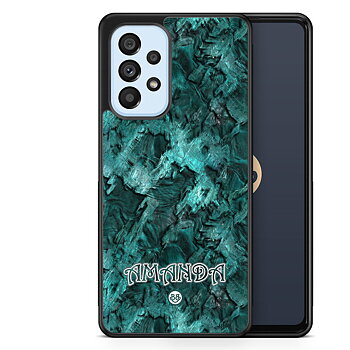 Samsung Galaxy A53 5G Custom Case - Green Name