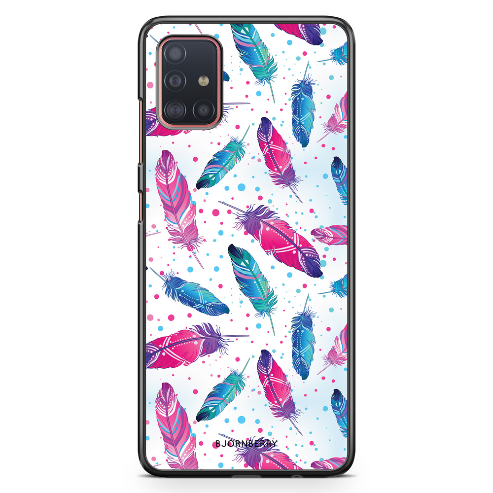 Samsung Galaxy A51 Case - Feathers