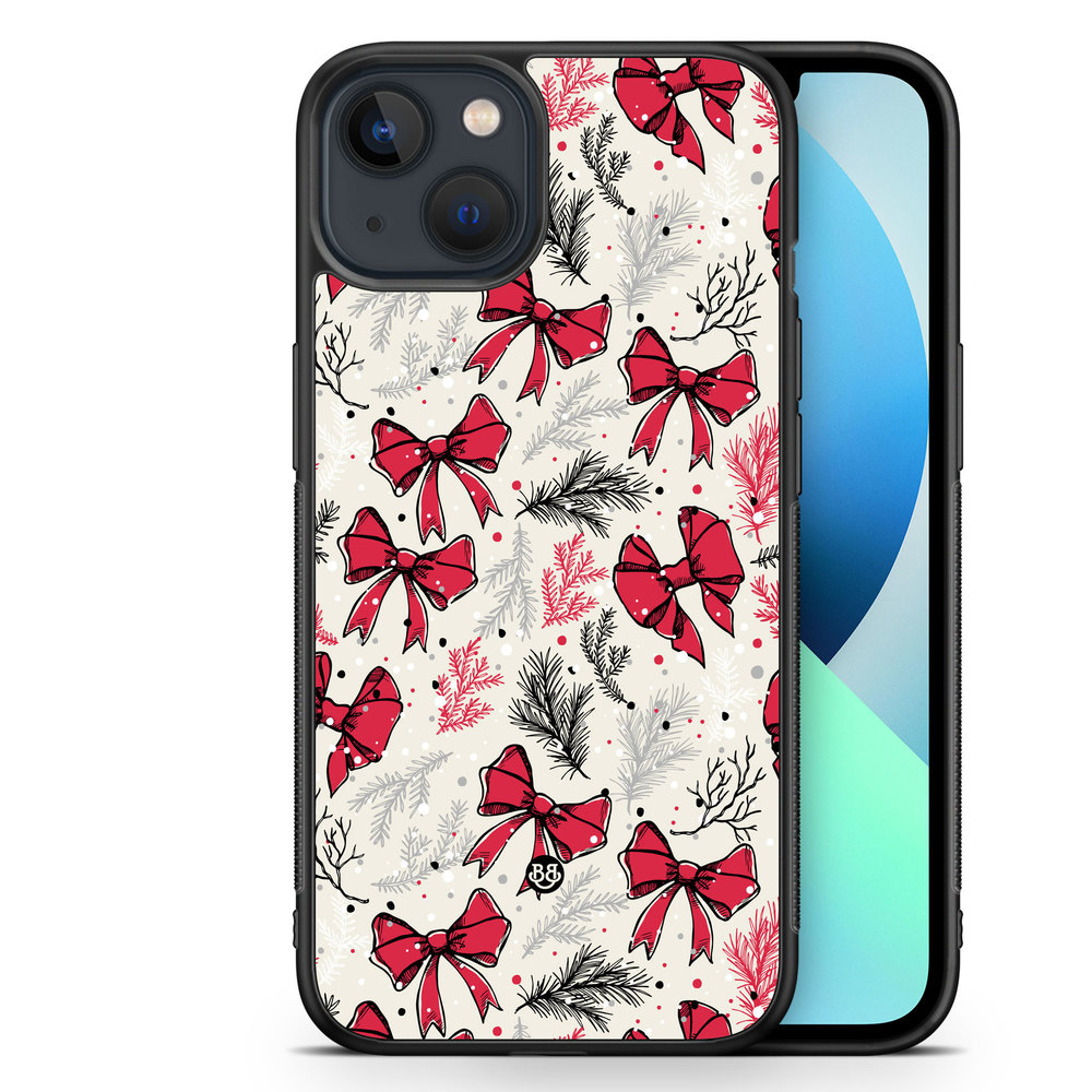 iPhone 13 Mini Case - Christmas Bows