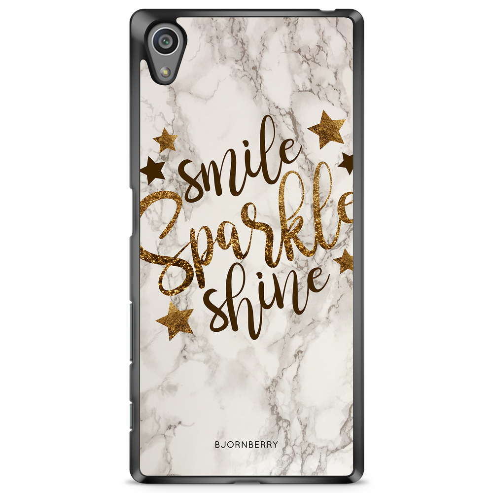 Sony Xperia Z5 Premium Case - Smile,Sparkle,Shine