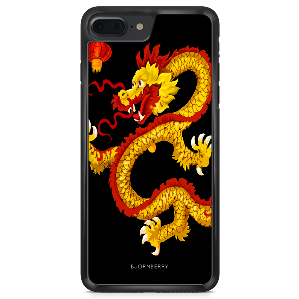 iPhone 8 Plus Case - Yellow Dragon