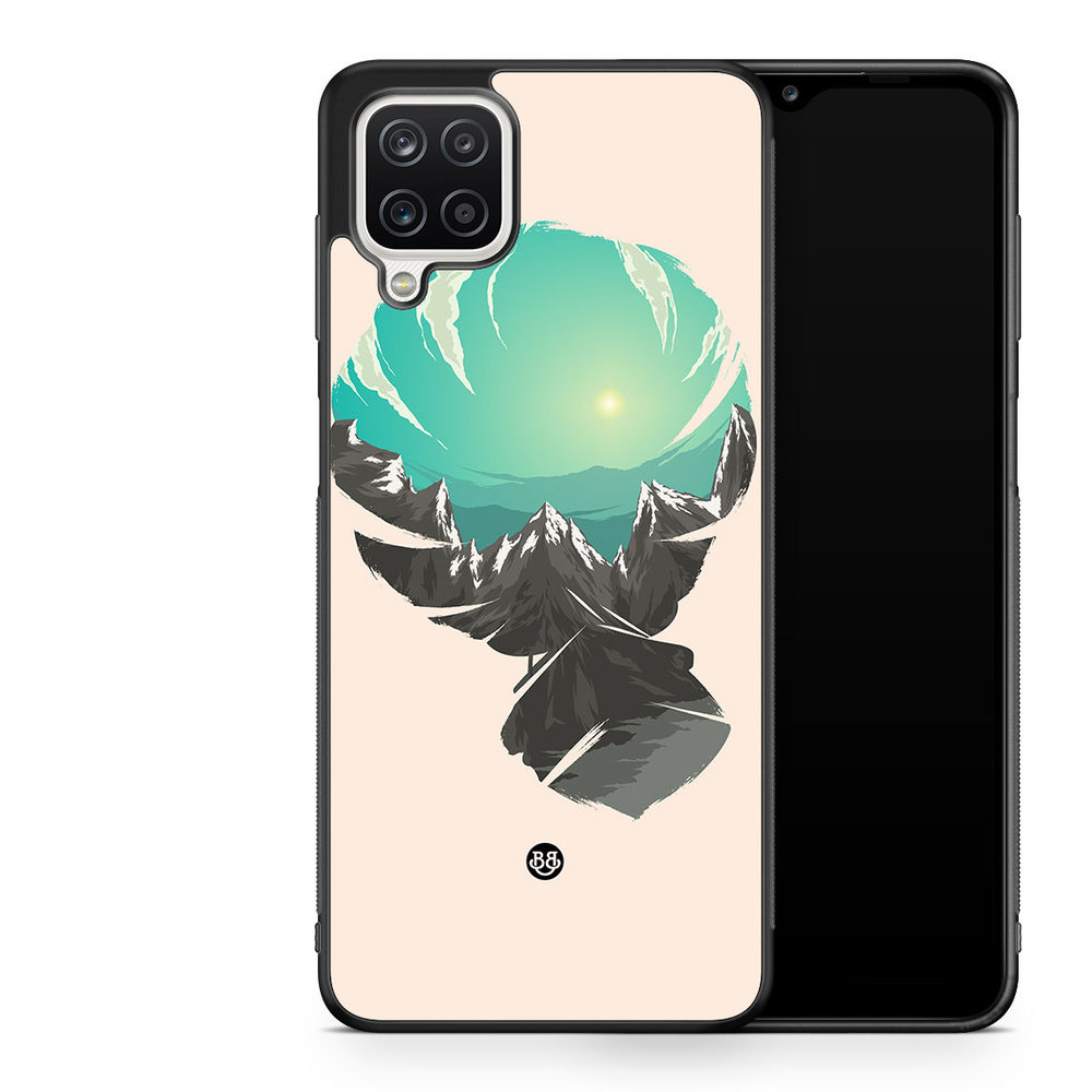 Samsung Galaxy A12 Case - Baloon mountain
