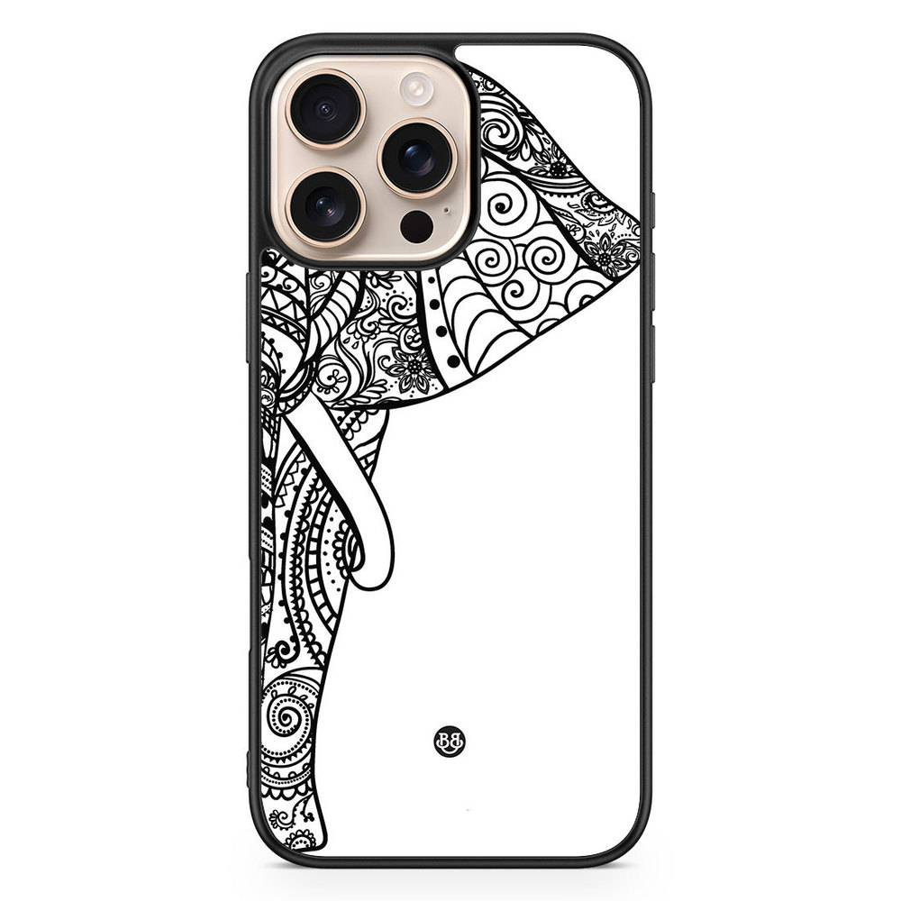 iPhone 16 Pro Max Case - Mandala Elephant