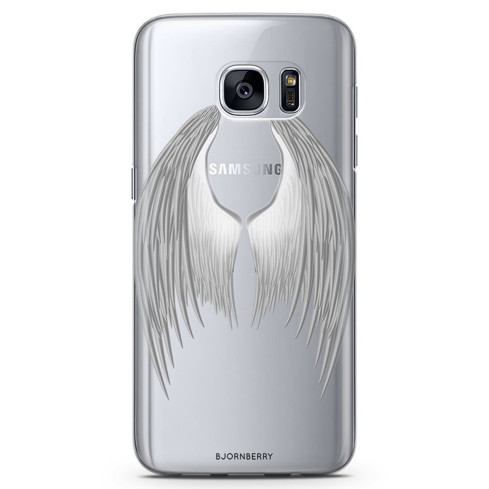 Samsung Galaxy S6 Edge TPU Case - Angel Wings