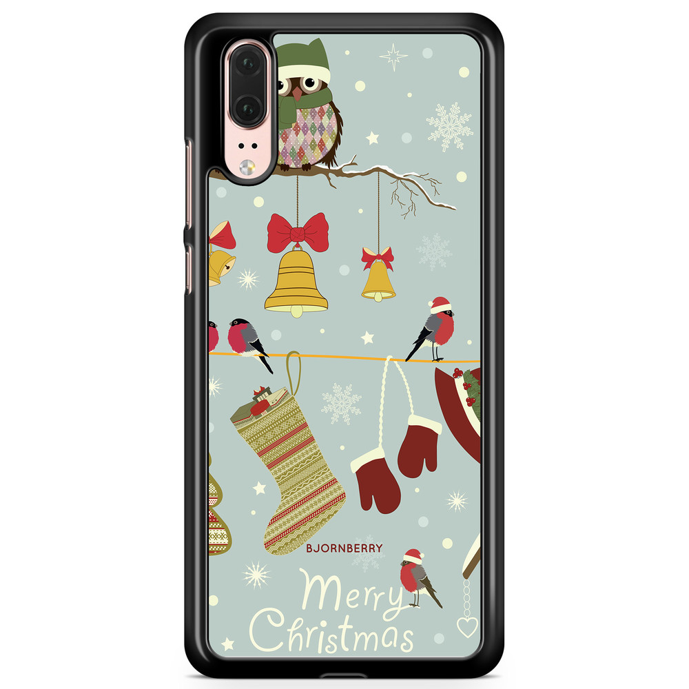 Huawei P20 Case - Christmas Owls