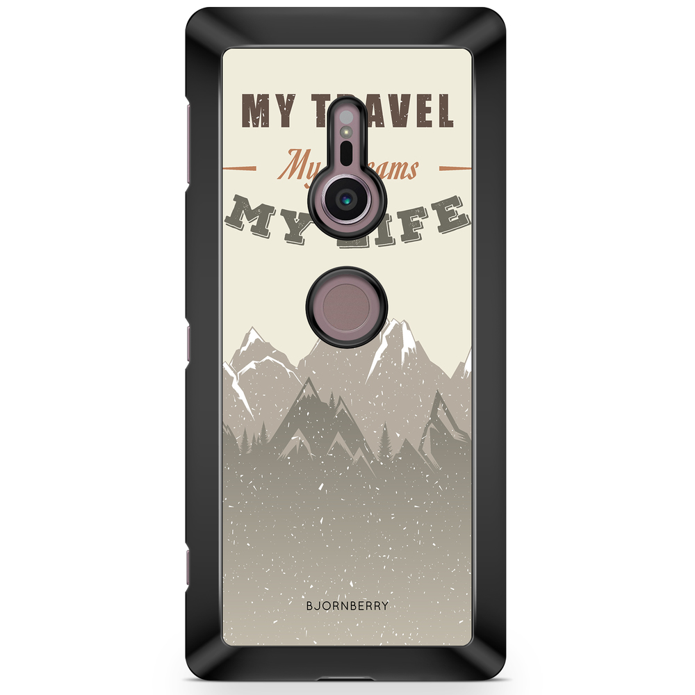 Sony Xperia XZ2 Skal - My Travels, My Life