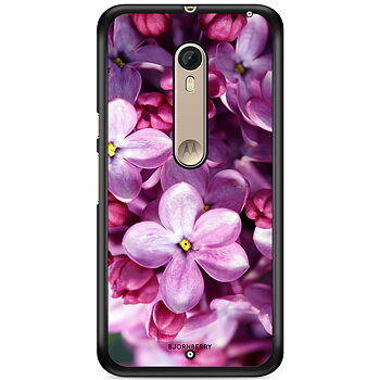 Moto X Style Skal - Lila Vårblommor