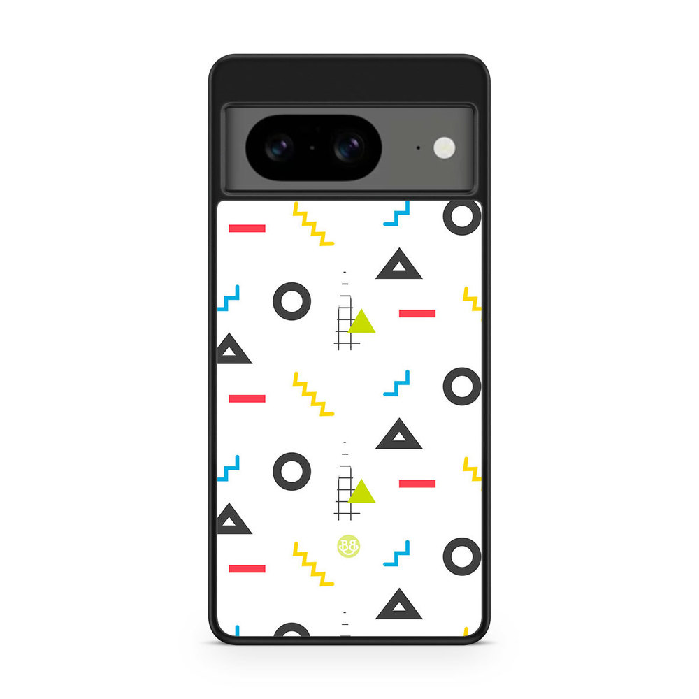 Google Pixel 8 Case - 80s Pattern