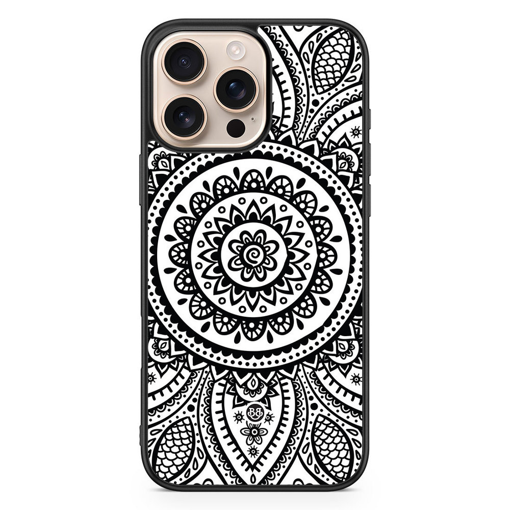iPhone 16 Pro Max Case - Henna Mandala