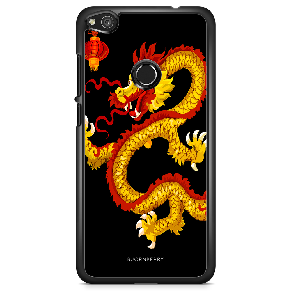 Huawei Honor 8 Lite Case - Yellow Dragon