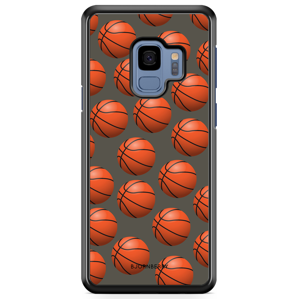 Samsung Galaxy S9 Case - Basketballs Pattern