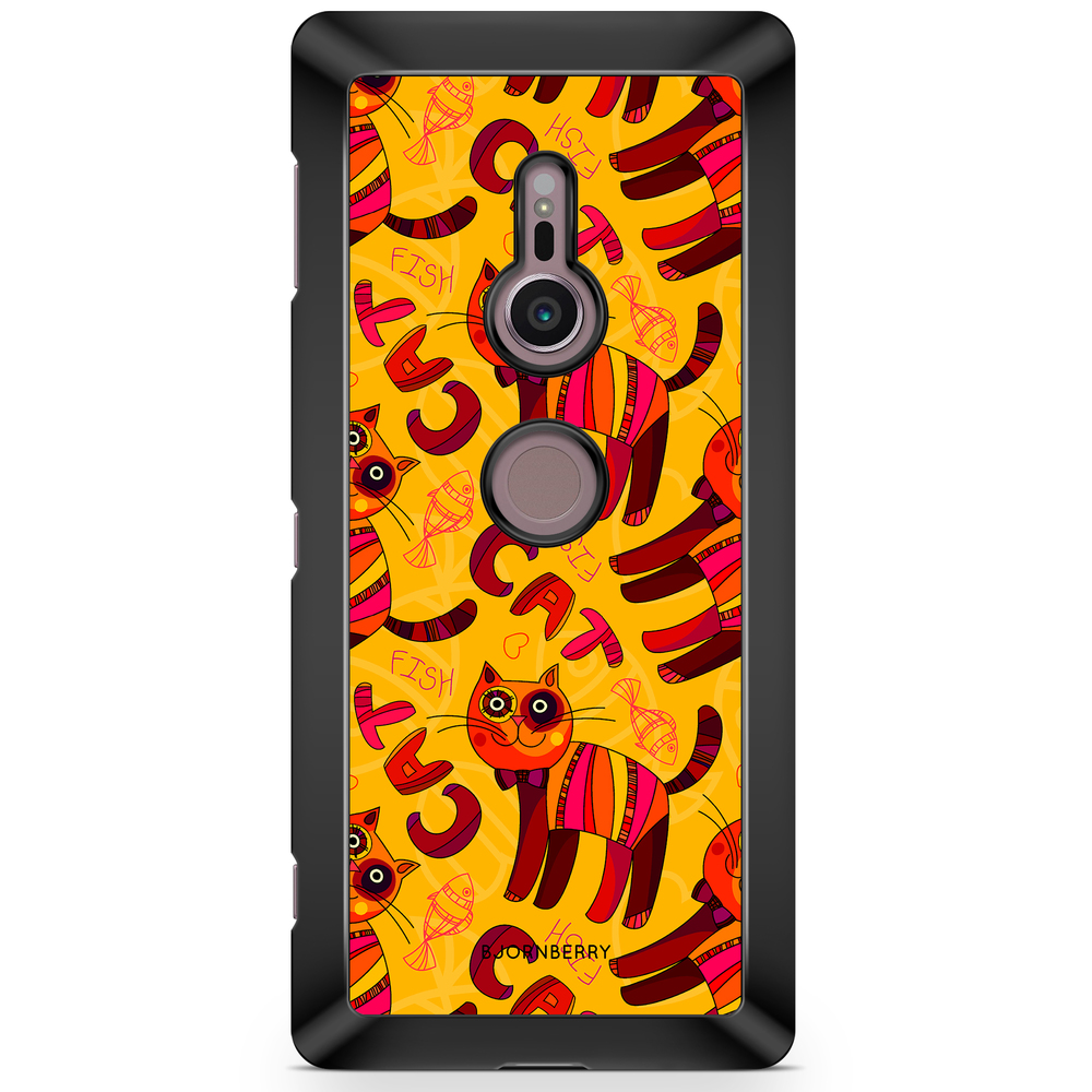 Sony Xperia XZ2 Case  - Cat & Fish