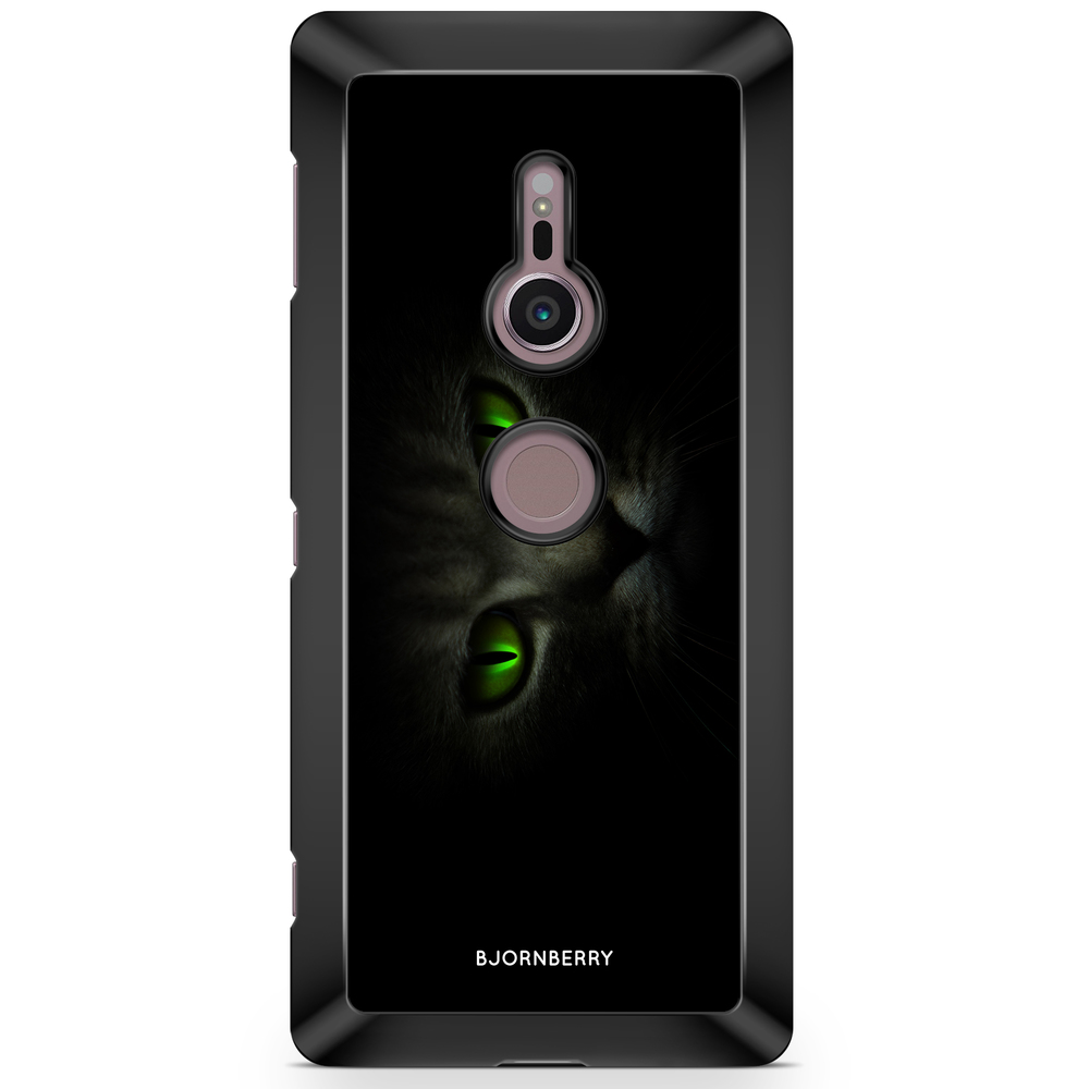 Sony Xperia XZ2 Case  - Green Cat Eyes