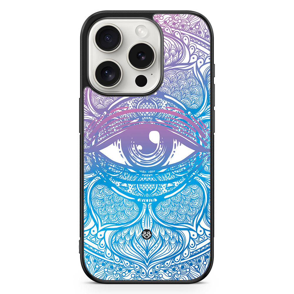 iPhone 15 Pro Case - Mandala Eye