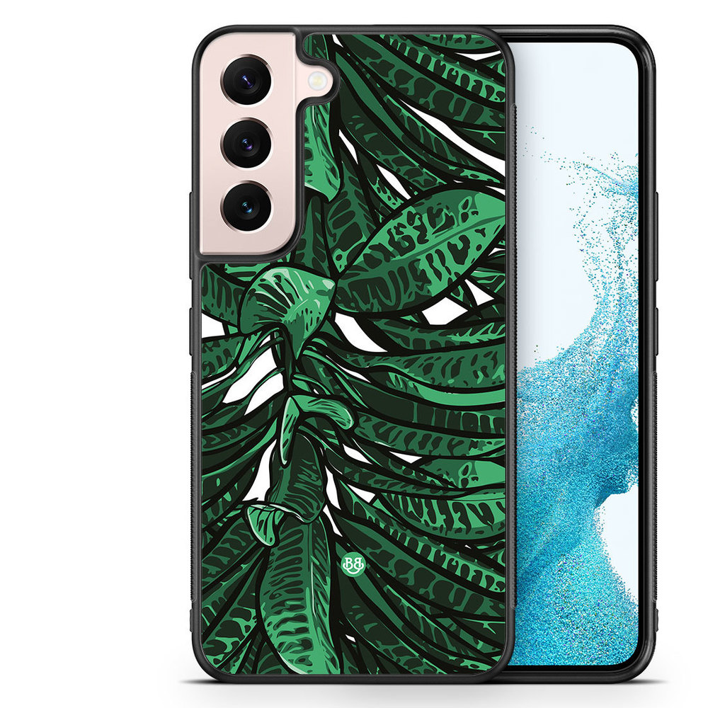Samsung Galaxy S22 5G Case - Tropical leaves