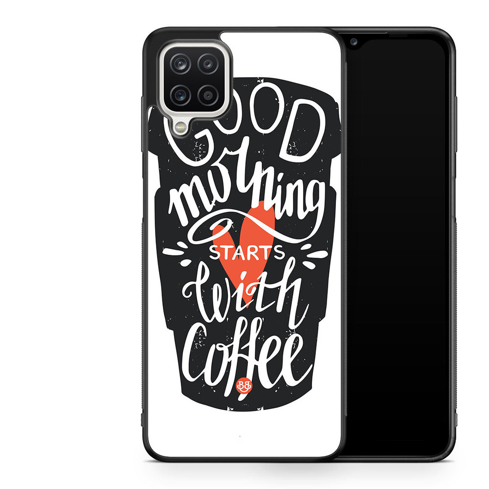 Samsung Galaxy A12 Case - Coffee
